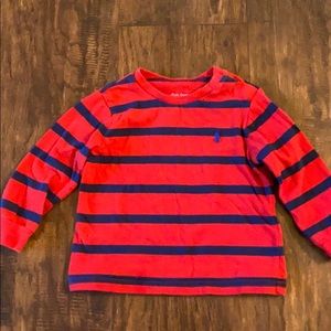 RALPH LAUREN STRIPED LONG SLEEVE, 12M